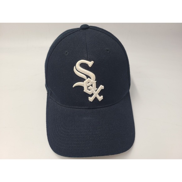Vintage Chicago White Sox Outdoor Cap Snapback Hat Wool Blend MLB Baseball Black